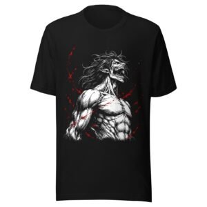 T-shirt BLEDX colossal titan tee noir