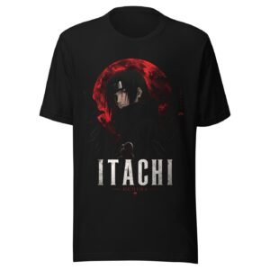 T-shirt BLEDX itachi moonlight tee noir