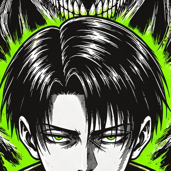 Levi Ackerman Tee detail