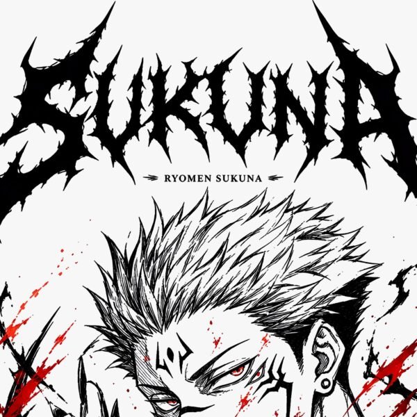 Sukuna king tee detail